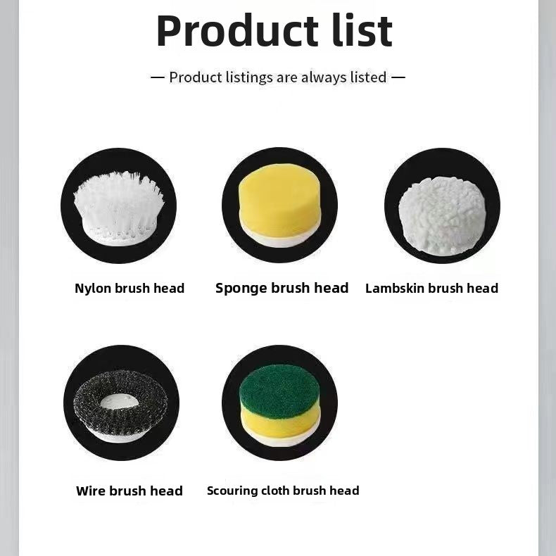 Wireless Electric Cleaning Brush